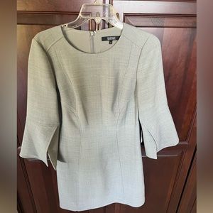 Badgley mischka dress size 6 in grey